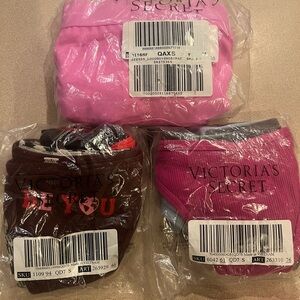 Brand new Pink thong/boy short small